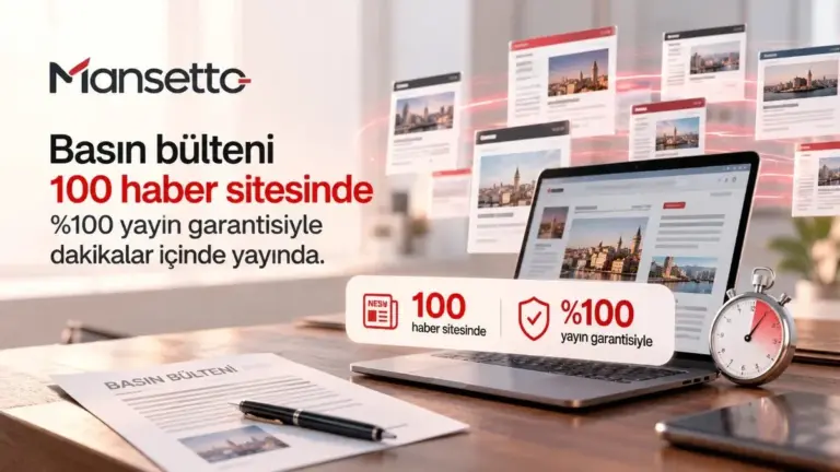 Duyuruları 100 haber sitesine ulaştıran dijital servis Mansetto yayına başladı