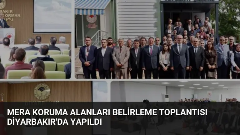 Mera Koruma Alanları Belirleme Toplantısı Diyarbakır’da Yapıldı