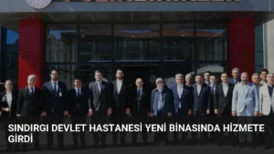 Sındırgı Devlet Hastanesi Yeni Binasında Hizmete Girdi