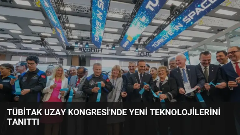 TÜBİTAK Uzay Kongresi’nde Yeni Teknolojilerini Tanıttı